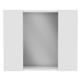 Artemisa Medicine Cabinet, Double Door, Mirror, One External Shelf -White B07091821