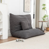 Floor bean bag chair, a lazy lounger suitable for both adults and children, ideal for living rooms, W1170P337434