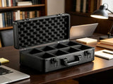 Graded Card Storage Box , Graded Sports Cards Holder Carrying Case with Key Lock Foam 58479242