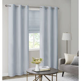 Basketweave Room Darkening Cordless Roman Shade B03598287