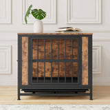 Dog Crate Furniture, Wooden Dog Crate Table, 27.48