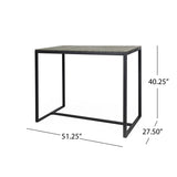 ZNTS EZRA BAR TABLE 70261.00GRY