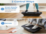 Black Full Body Vibration Plate Exercise Machine, 10 Adjustable Speed Levels with Remote Control & 13013998