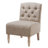 ZNTS Tufted Armless Chair B03548195