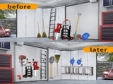 Metal Garden Hose Holder, Wall-Mounted Storage Rack, Water Hose Storage Hanger, Household Hanging 57941223
