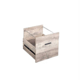 Gray embossed particleboard with triamine laminated desktop storage layer 110*50*95cm three drawers 63916643
