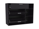 Whitaker Shoe Rack, Bedroom, Black B092P368948
