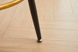 Countereight Bar Stools Set of 2, 360&deg Swivel Upholstered Barstools with Backs and Metal Legs, 26" W2725P237551