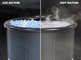 XXL Ice Bath Tub102 GL cold plunge tubPortable Plunge Poolmulti-level portable bathtub for 06543656