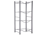 4-Tier Water Rack Stainless Steel Heavy Duty Water Cooler Jug Rack 38005687