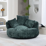 COOLMORE Lazy Sofa Durable Comfort Lounger High Back Bean Bag Chair Couch With Three Pillows for W395P252054
