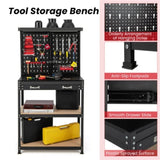 Garage workbench with drawer tool table 68124637