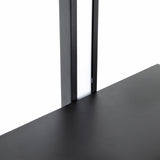 16.5x17x74" Two Tiered Vertical Shelving Stand with Light W2078P340346