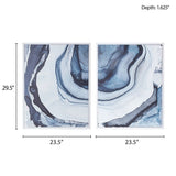 Diptych 2-piece Framed Canvas Wall Art Set B03598827