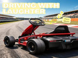 Red 24V High-Speed Electric Drift Go Kart Kids Ride-On Racing Vehicle with 2 Speeds for 8-12 Years 43770606