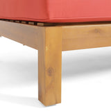 ZNTS BRAVA X-BACK RIGHT CORNER BENCH, RED 57968.00RED