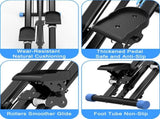 Stair Stepper with resistance Home-Upgrade Vertical Workout Machine for Full-Body Exercise 90708152