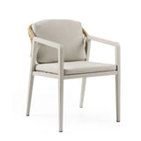 Outdoor Dining Chair Set of 2, Wicker Rattan Woven Patio Chairs, Outdoor Armchair Seating for Patio N768P182296Y