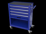 4-Drawer Rrolling Tool Box, 24.4" With 4 Wheels and Drawers With Tools, for Garage, Warehouse, W110258795