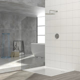 Shower Faucet Set,,Shower System with 10-Inch Rainfall Shower Head and Shower Valve, Brushed Nickel W1243136668