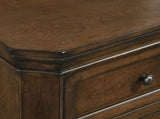 Maderne Traditional Wood Panel Bed with Dresser, Mirror, Two Nightstands, King size T2574P204889