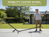 Double with Spreader Bar & Heavy-Duty 9ft Steel Wheel Stand, Brazilian Set, Portable 19743058