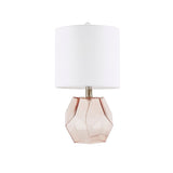 Bella Geometric Glass Table Lamp B03597669