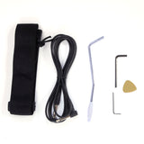 ZNTS Novice Entry Level 170 Electric Guitar HSH Pickup Bag Strap Paddle Rocker Cable Wrench Tool Black 11683371