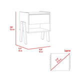 Hyacinth Nightstand, One Drawer, Open Shelf B128P148719