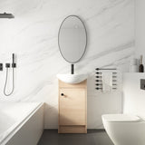 18 Inch Bathroom Vanity, Small Bathroom Vanity With Sink, Bathroom Vanity and Sink Combo 50458715