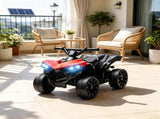 6V Kids ATV 4-Wheeler, Electric Ride-On with Music & LED Headlights, Indoor & Outdoor, Ages 18-56 80864812