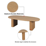 51'' Tapered Tabletop Coffee Table W1445P153017