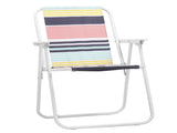 2PCS Folding Beach Chair, Lightweight Beach Chair with High Back, Portable Foldable Camping Chair 52331487