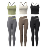 JYMB005 Yoga Clothes Skin-friendly Breathable Slim Fit High Elasticity Comfort No Feeling Sports 32074413