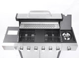 6-Burner Propane Gas Grill With Side Burner W2938P332357