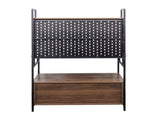 Kitchen Bakers Rack with Door, Microwave Oven Stand, Utility Storage Shelf, Durable Kitchen W331P283643