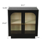 Storage Cabinet with Acrylic Door for Living Room, Dining Room, Study W688127148