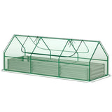 8.6 ft x 3 ft Mini Greenhouse Raised Garden Bed 54883361