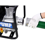 ZNTS Semi Trash Pump 3 inch, 209cc 7HP 4 stroke OHV ENGINE, Gas Powered Semi Trash Water Pump 50 ft W465134908