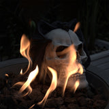 Fire Pit Demon Skull Gas Log for Ventless & Vent Free, Propane, Gel, Ethanol, Electric, Outdoor W2734P194125
