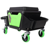 Heavy Duty Mechanic Stool 330lbs Load Capability, Garage Stool Wheels, Rolling Creeper 31171918