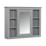 35'' x 27.5'' Medicine Cabinet, Wall Mounted Bathroom Storage Cabinet, Modern Bathroom Wall Cabinet WF322917AAE