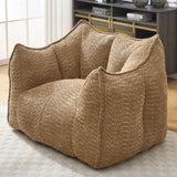 Sofa chairs with highly resilient foam for living rooms and bedrooms, comfortable square lazy, W1996P252265