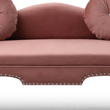 54"Width Modern Velvet Upholstered Loveseat Sofa Accent Bedside Entryway Bench Small Sofa 2 Seater W111770947
