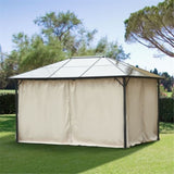 Universal Gazebo Sidewallt Coffee-AS 42899306