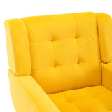 Modern Soft Velvet Material Ergonomics Accent Chair Living Room Chair Bedroom Chair Home Chair With W676P313940