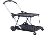 Collapsible Utility Multi Use Functional Collapsible Shoppings 2-Tier Collapsible Shopping W465P145340