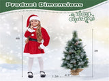 3 FT Pre-Lit Artificial Mini Christmas Tree 03351747
