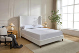 Harper Tall Headboard Upholstered Bed / 54" High Headboard / Elegant Simplicity / No Box Spring B083P227886