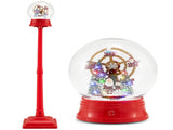 5 Ft Christmas Streetlamp Decor 360&deg Rotating Ferris Wheel , 15 Colorful LEDs, 8 58502355